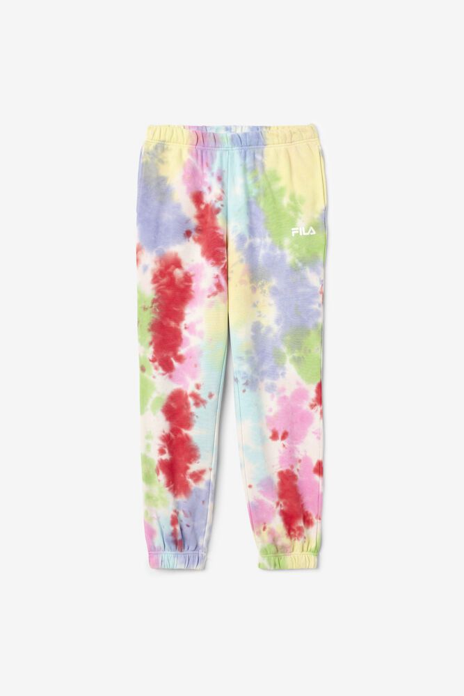 Fila Pants Womens Multicolor - Raleigh Tie Dye Jogger - Philippines 7098143-PZ